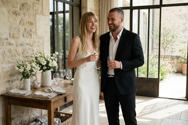 Taylor Swift e Travis Kelce durante un evento pubblico