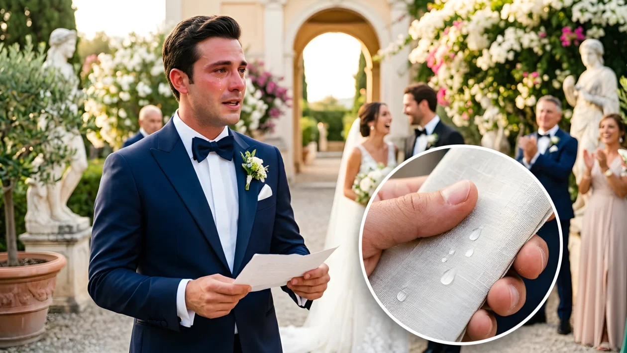 Tiziano Ferro al matrimonio del fratello Flavio a Roma