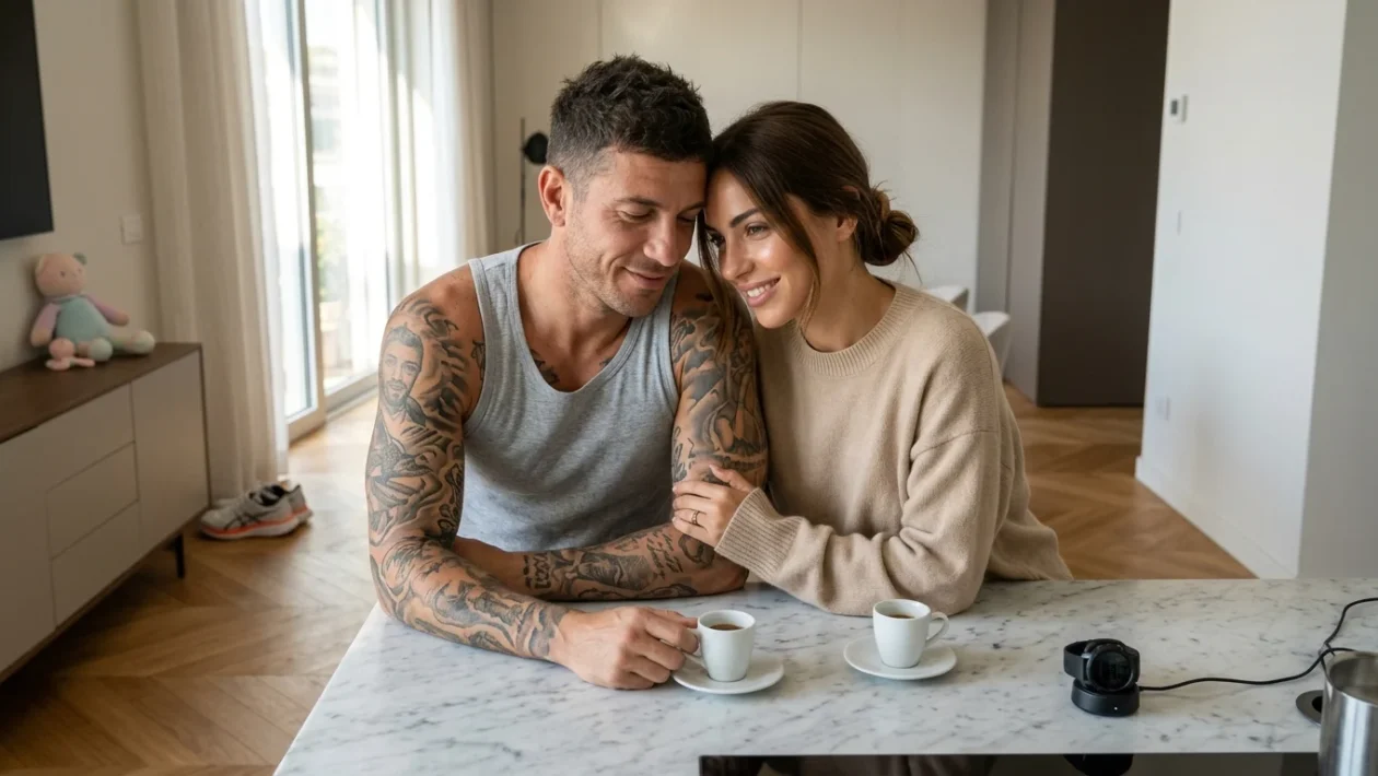 Tony Effe e Giulia De Lellis insieme a un evento