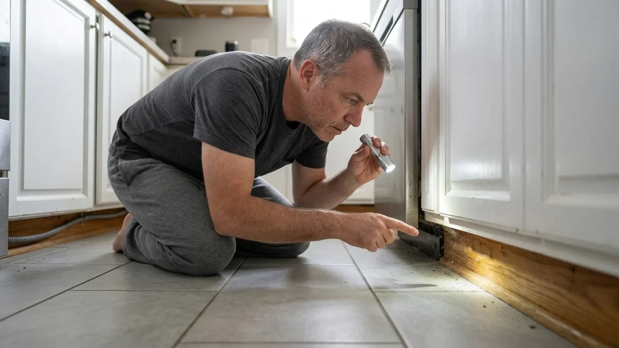 Segnali della presenza di roditori e topi all'interno di una casa