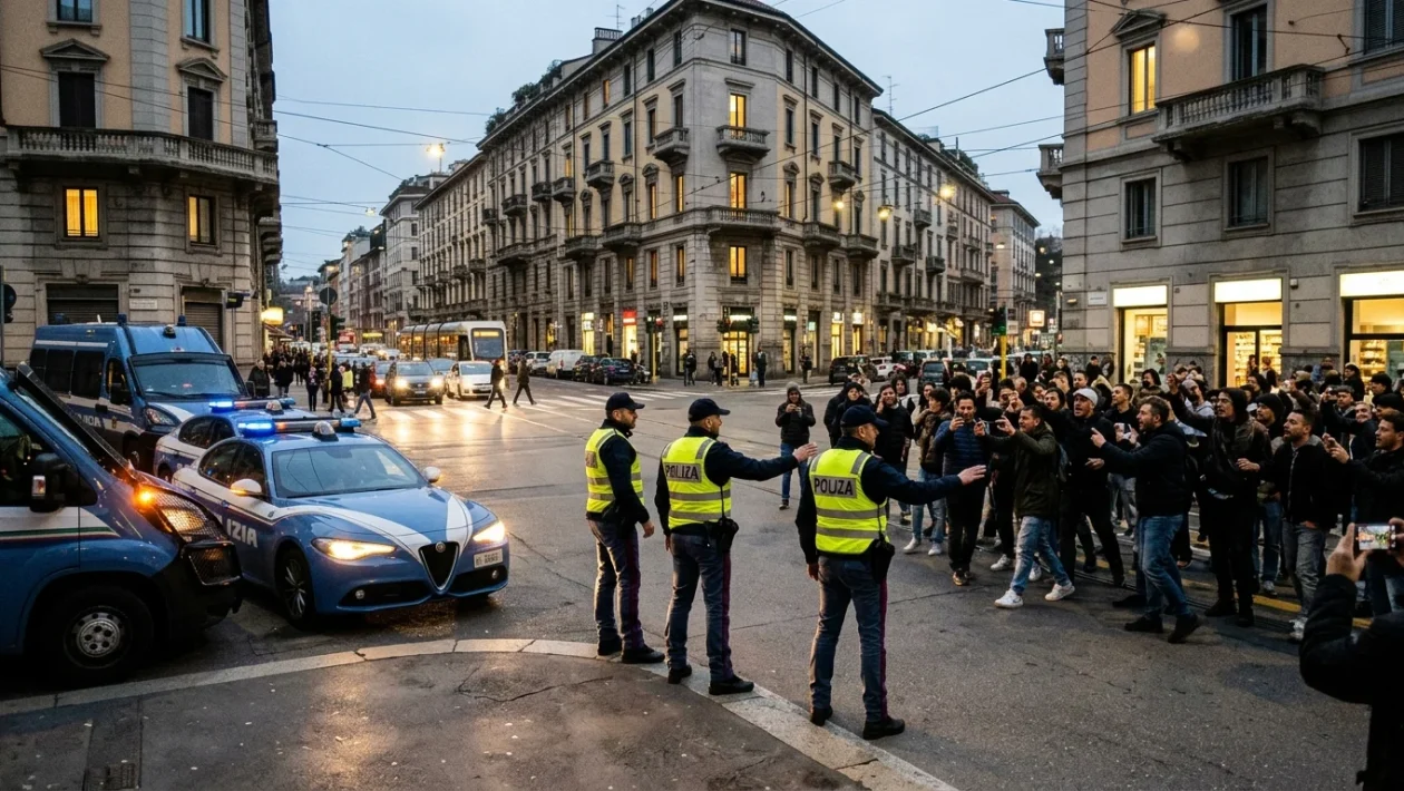Momenti di tensione e disordini tra corso Principe Oddone e corso Umbria a Torino