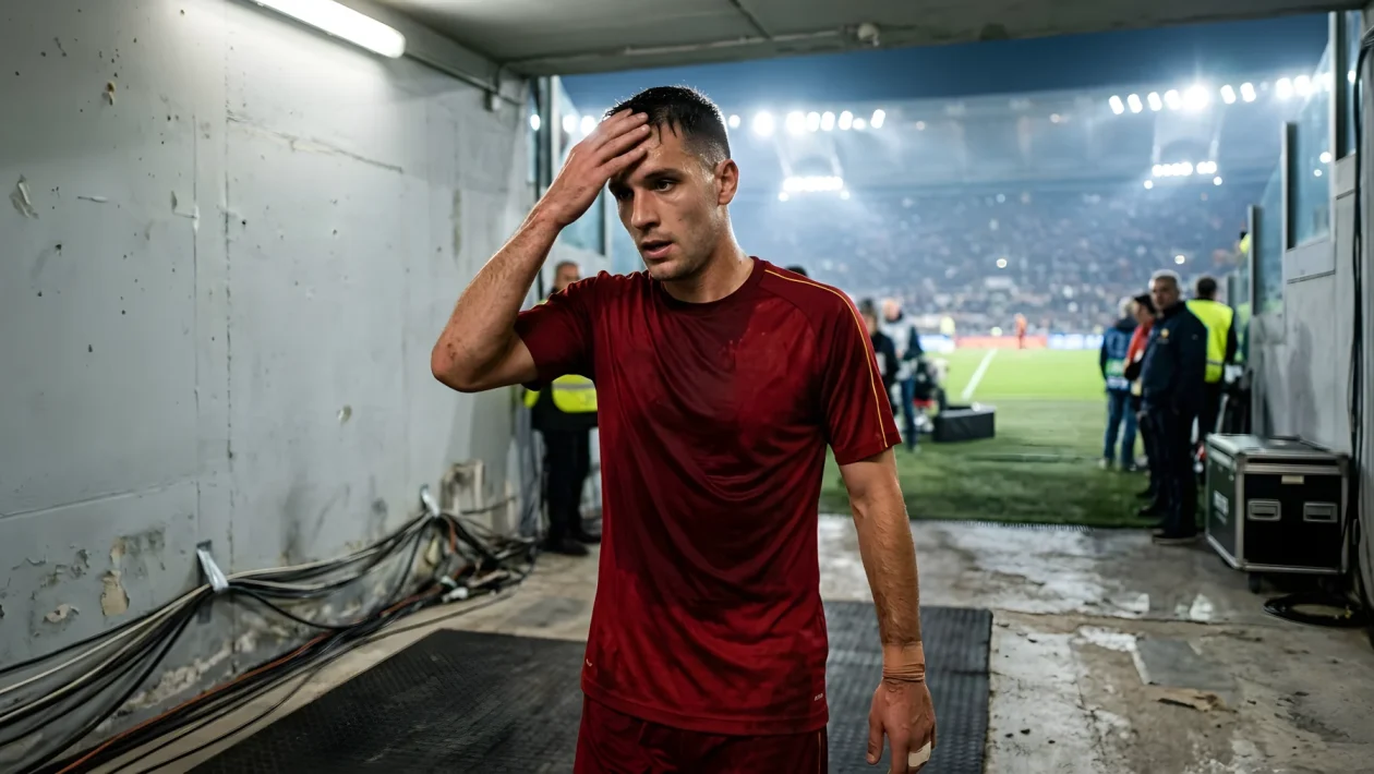 Fase di gioco della Roma nel campionato di Serie A