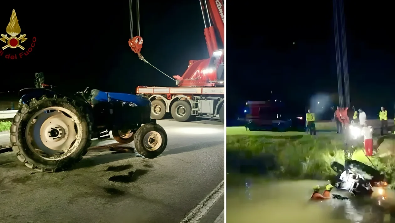 Trattore si ribalta nella notte sulla statale 14 a Ca' Noghera: muore un ragazzo di 23 anni, salvi 3 amici