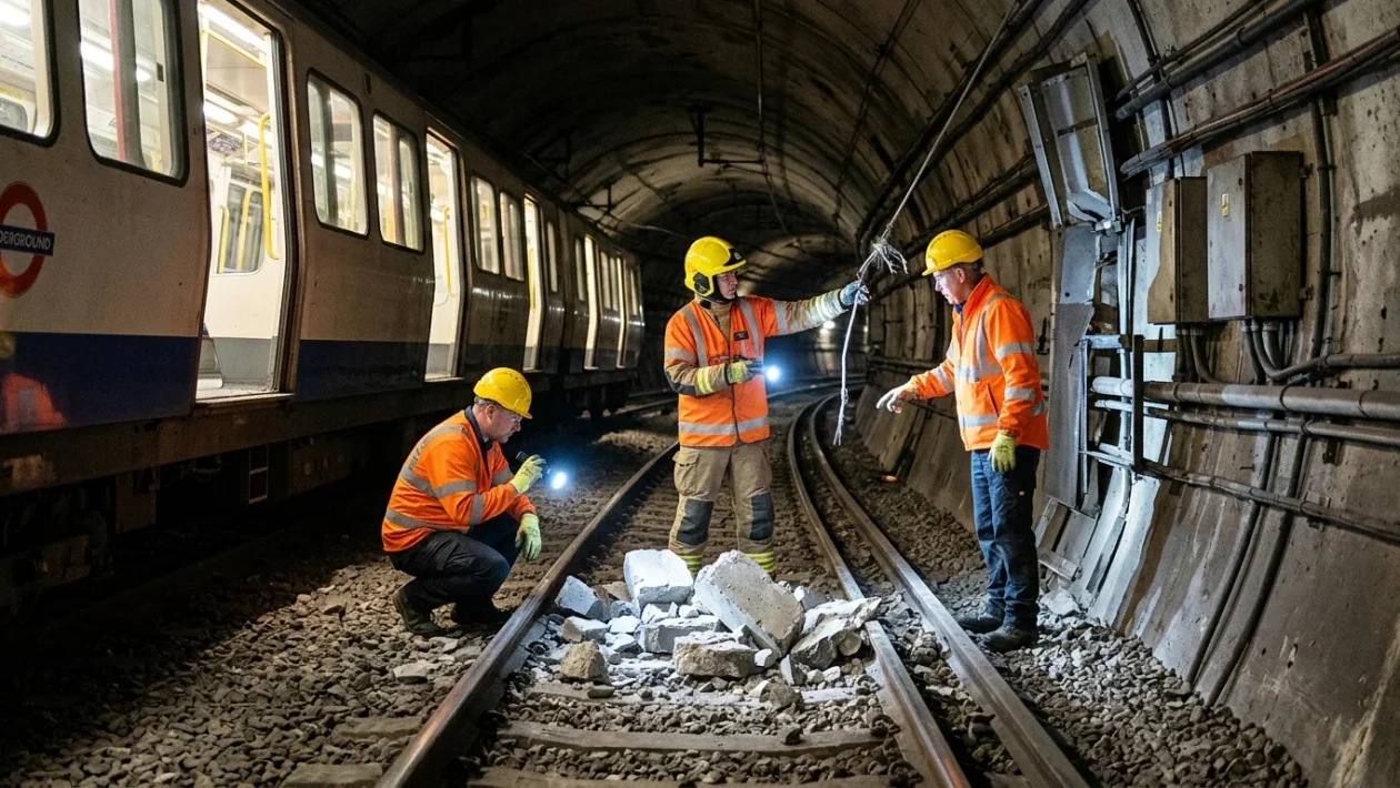 Passante ferroviario di Milano nei pressi della stazione Lancetti