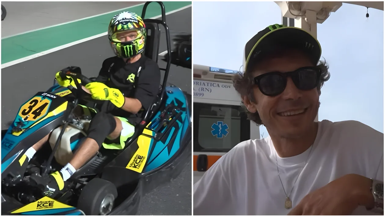 Valentino Rossi sfida la VR46 Academy sui kart: tequila obbligatoria per Bagnaia e chiamata a sorpresa ad Antonelli