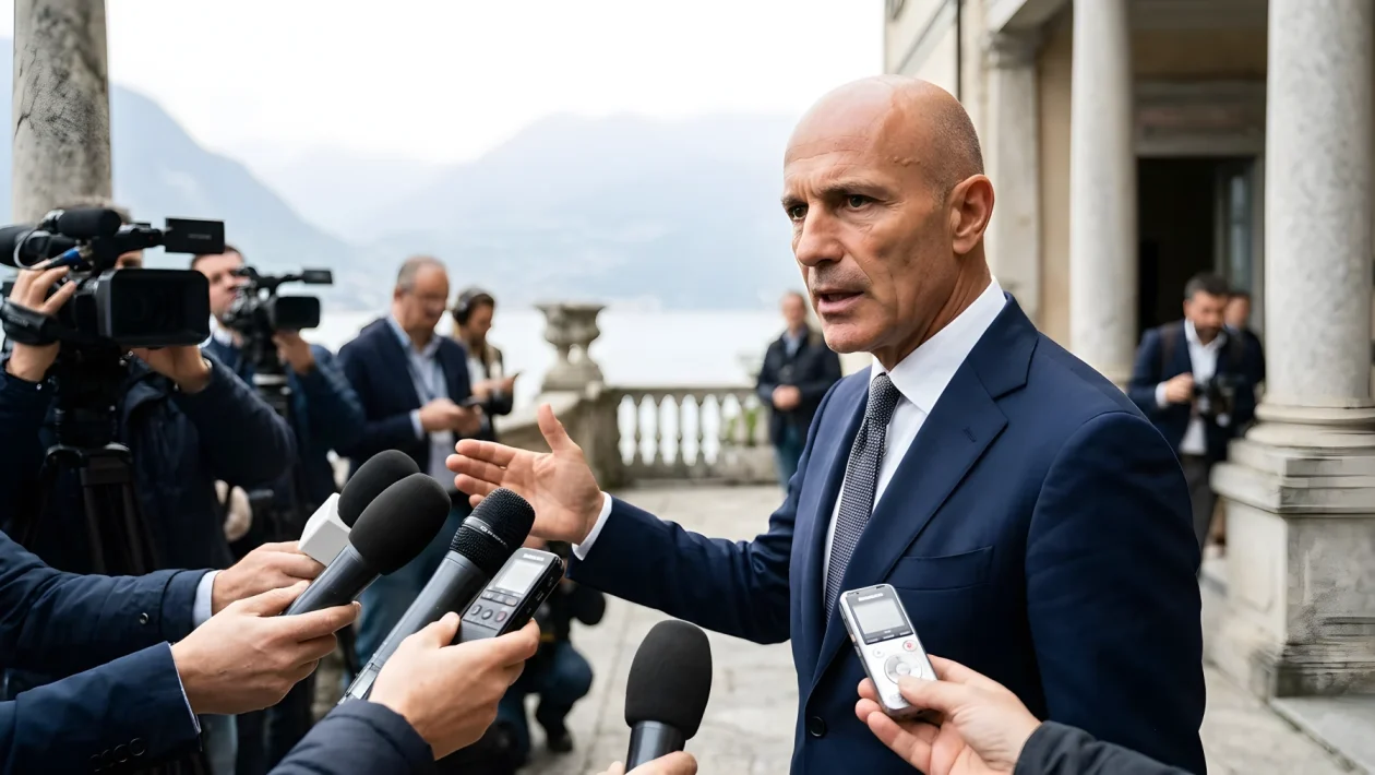Roberto Vannacci al Forum Teha di Cernobbio