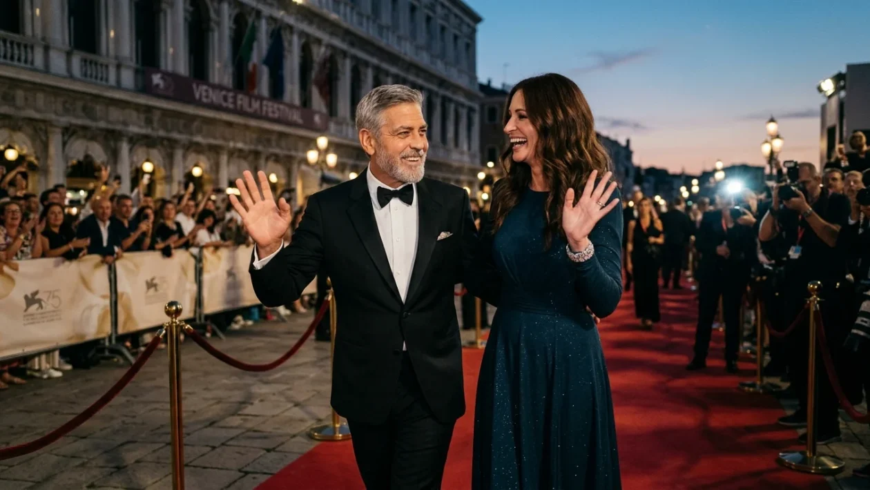 Celebrità sul red carpet della Mostra del Cinema di Venezia