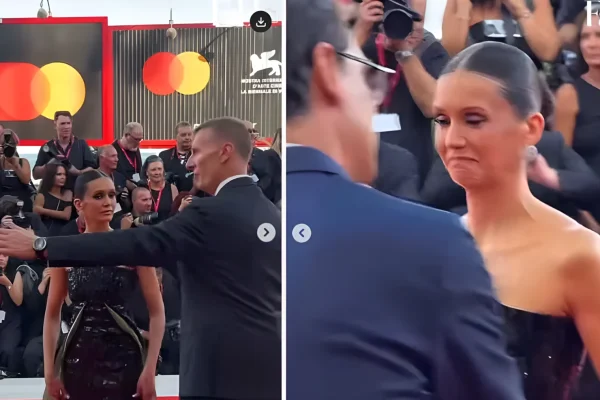 Venezia 83, stop della sicurezza a Nina Dobrev sul red carpet: il video virale