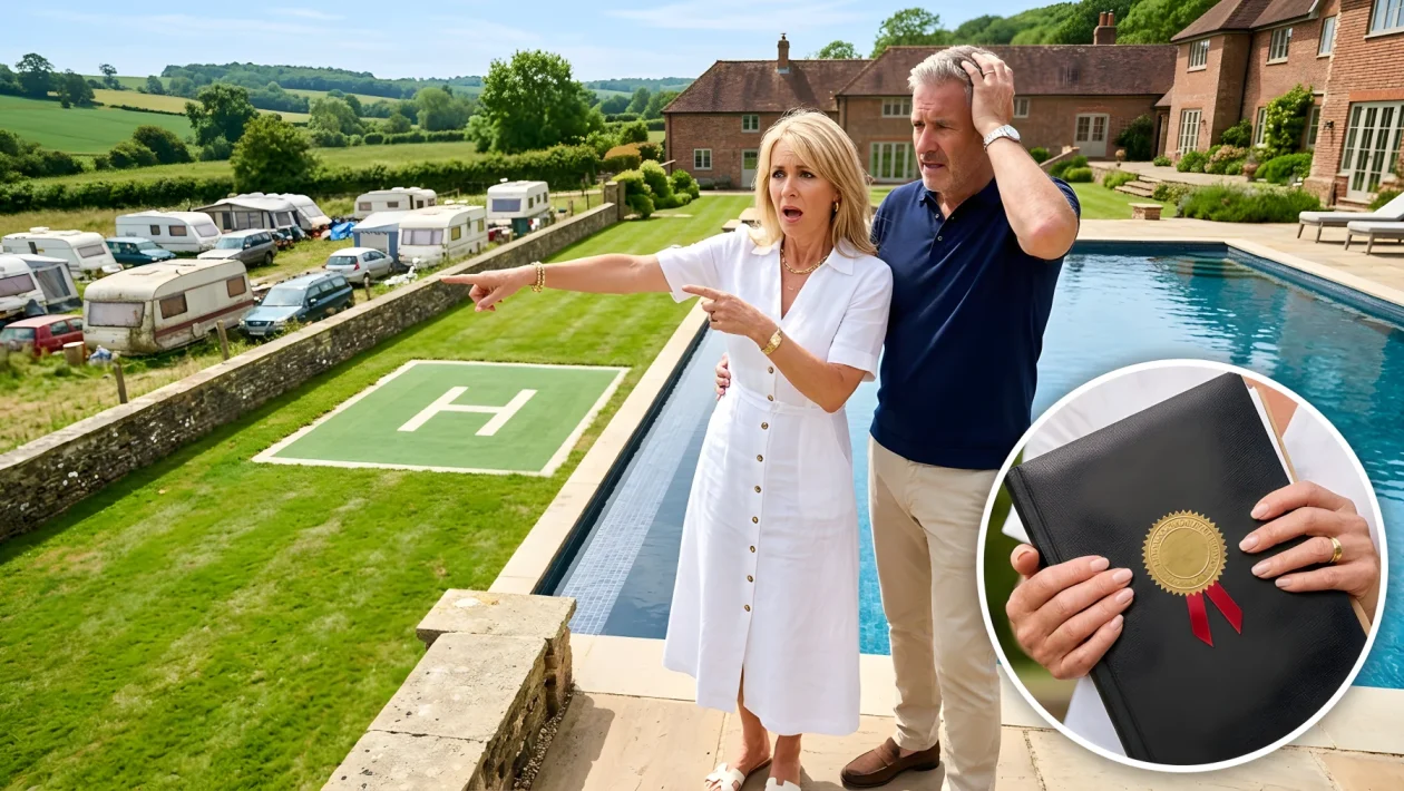 Tenuta di lusso nella campagna inglese al centro del contenzioso giudiziario