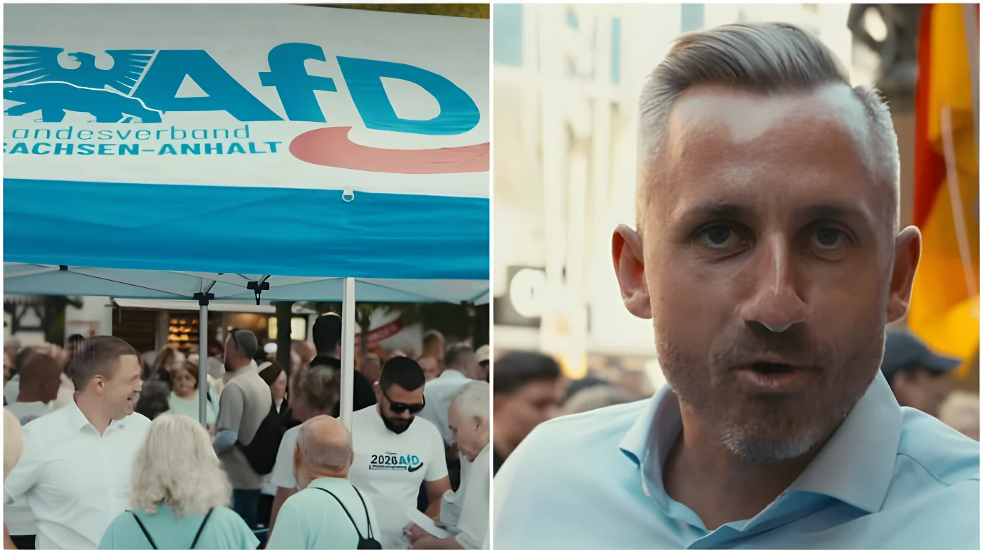 Deportazione, apartheid e fake sui coltelli siriani: ecco Herr Siegmund, il “venditore di profumo” di AfD che vuole prendersi la Sassonia-Anhalt