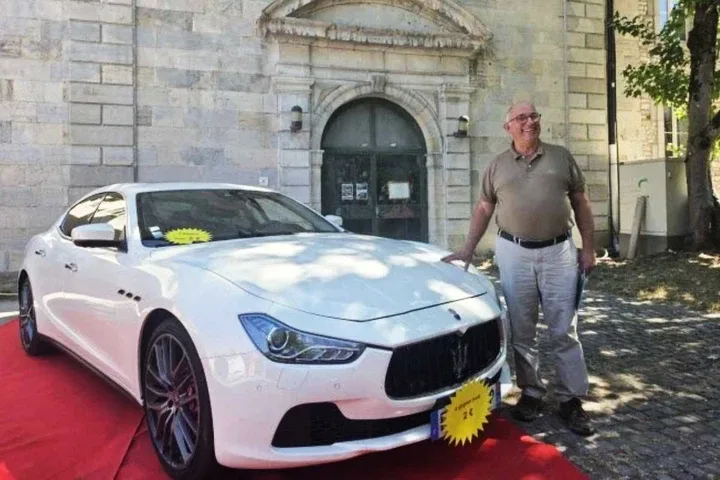 Dettaglio della Maserati Ghibli