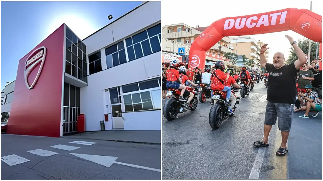 Ducati: la sede e un evento in Riviera