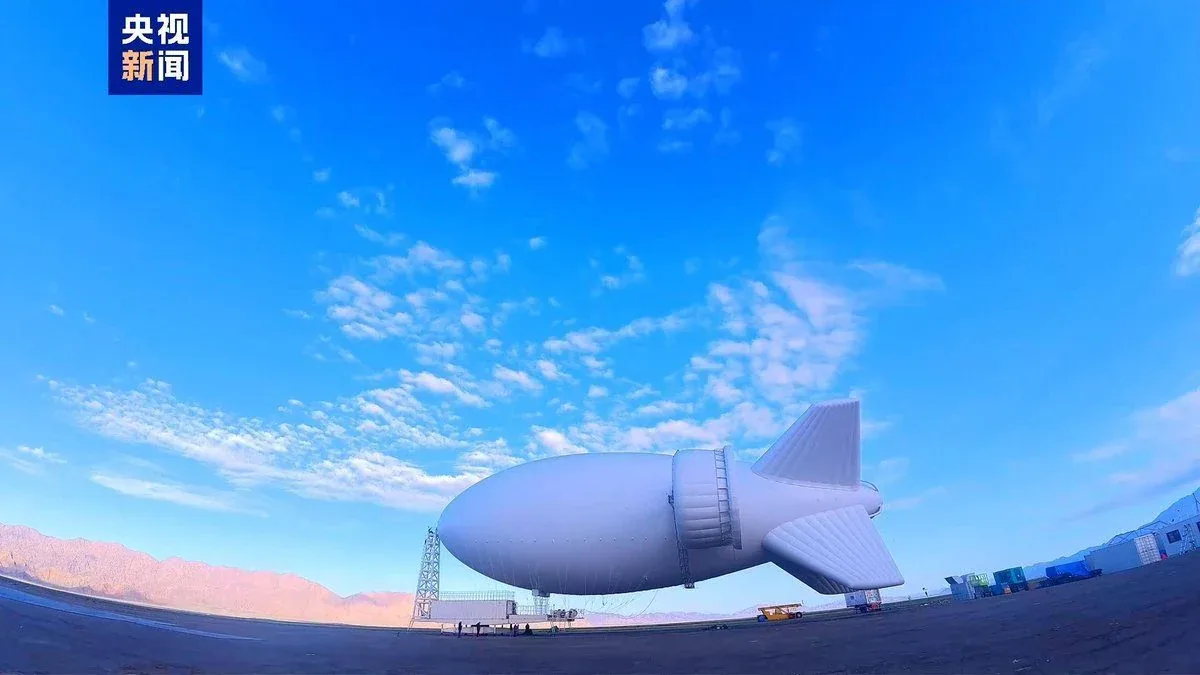 Eolico ad alta quota: la turbina volante cinese S4000 produce elettricità a 4.000 metri
