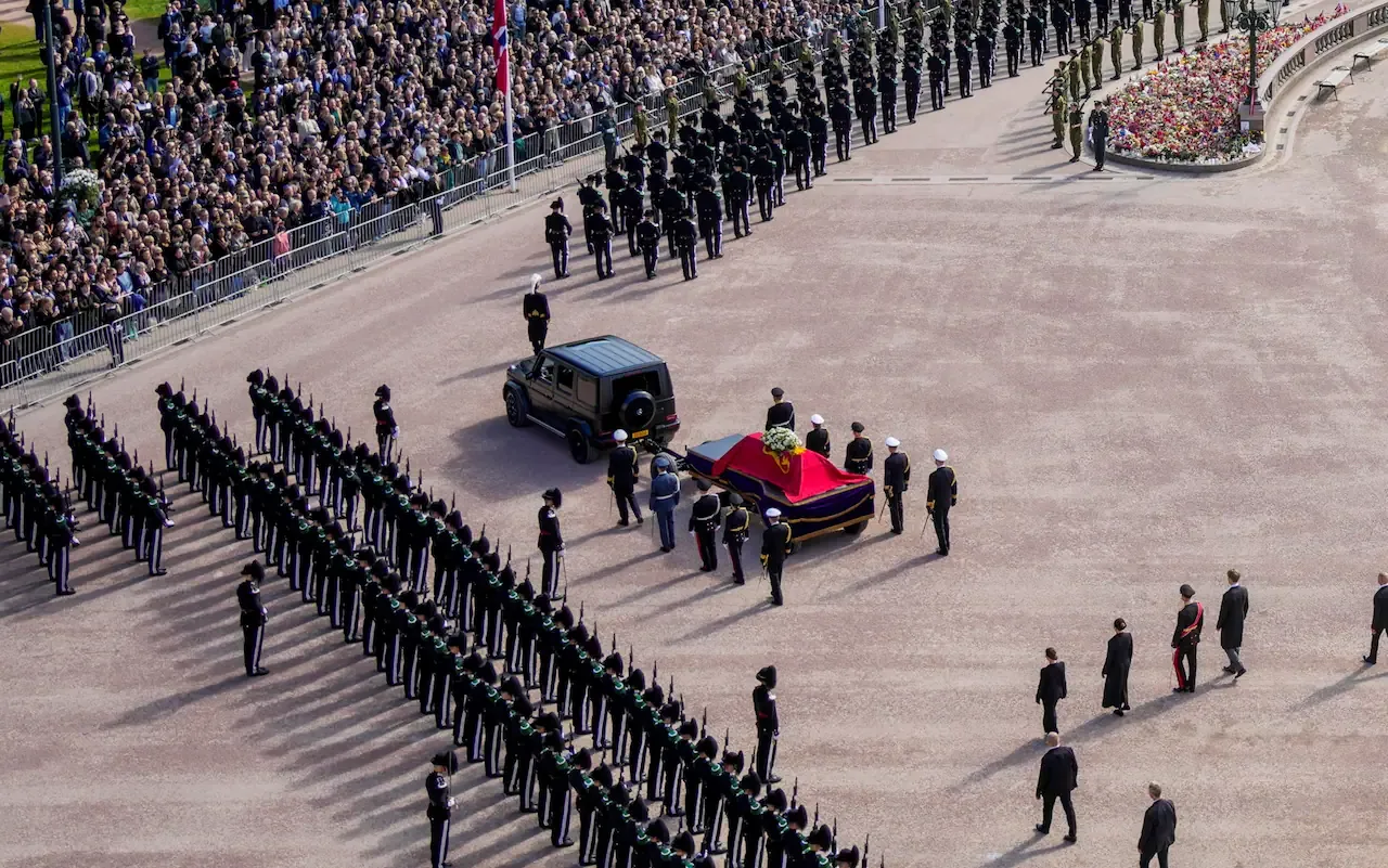 epa13224619 The coffin of Norway