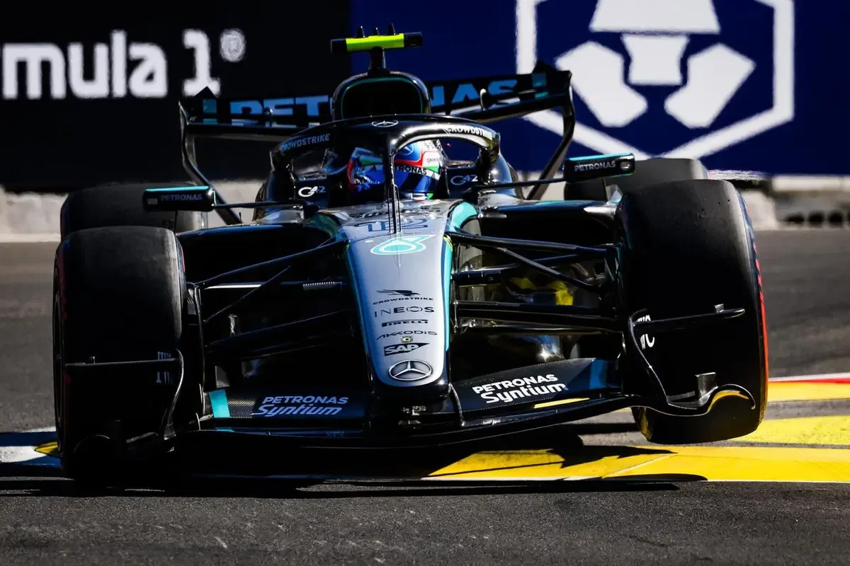 Fase di gara della Formula 1 al Gran Premio di Spagna a Madrid