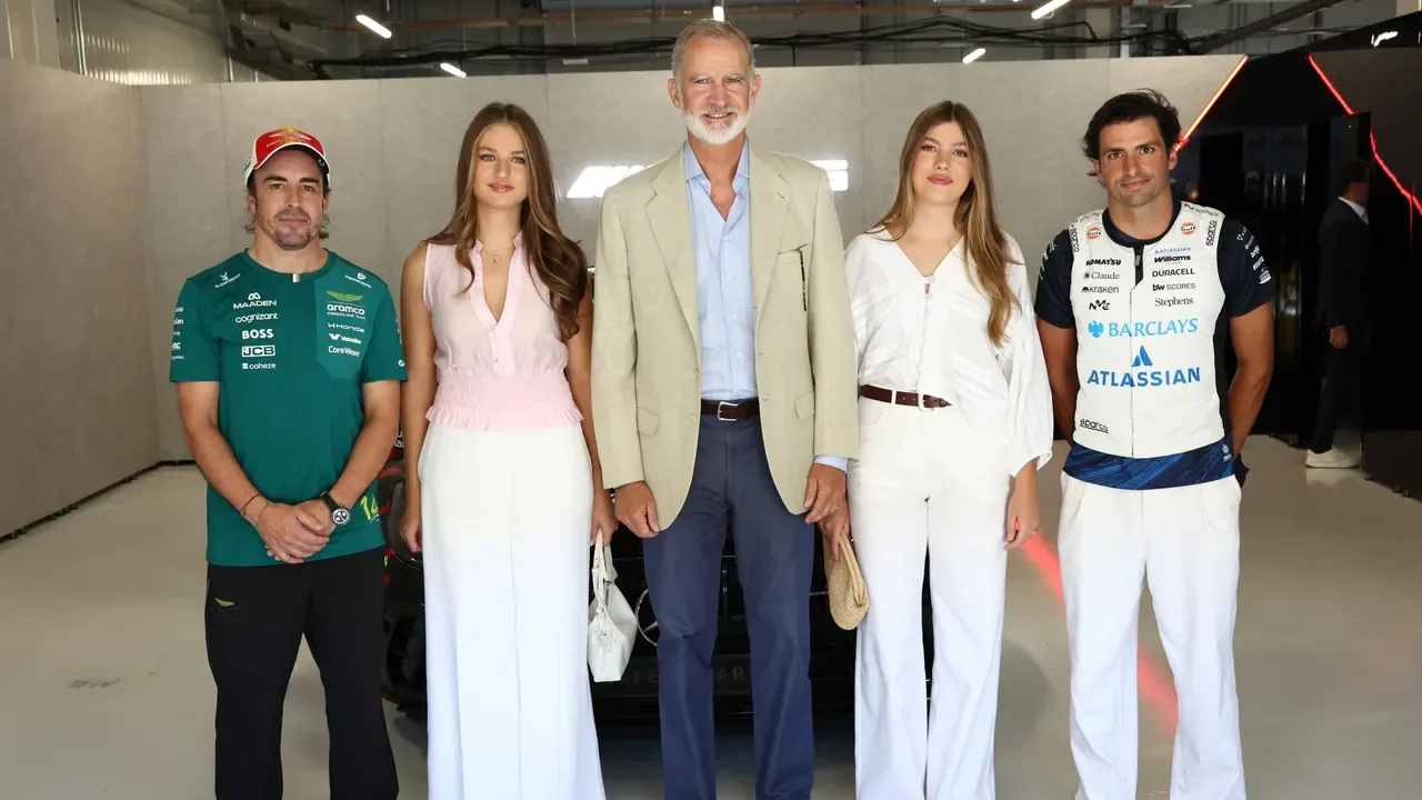 Felipe VI, Leonor e Sofía al Gran Premio di Spagna: debutto storico della Formula 1 a Madrid