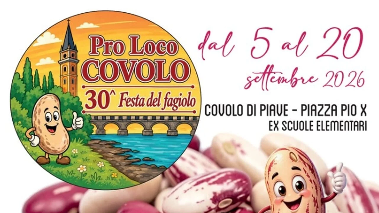 Festa del Fagiolo Borlotto Nano Levada 2026: 30ª edizione con nuova sede in Piazza Pio X