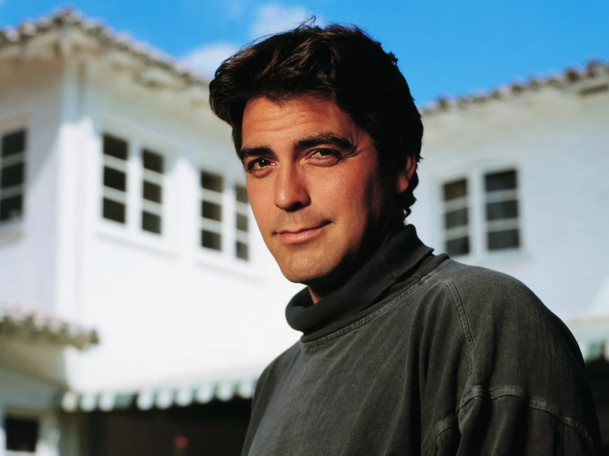 george clooney giovane