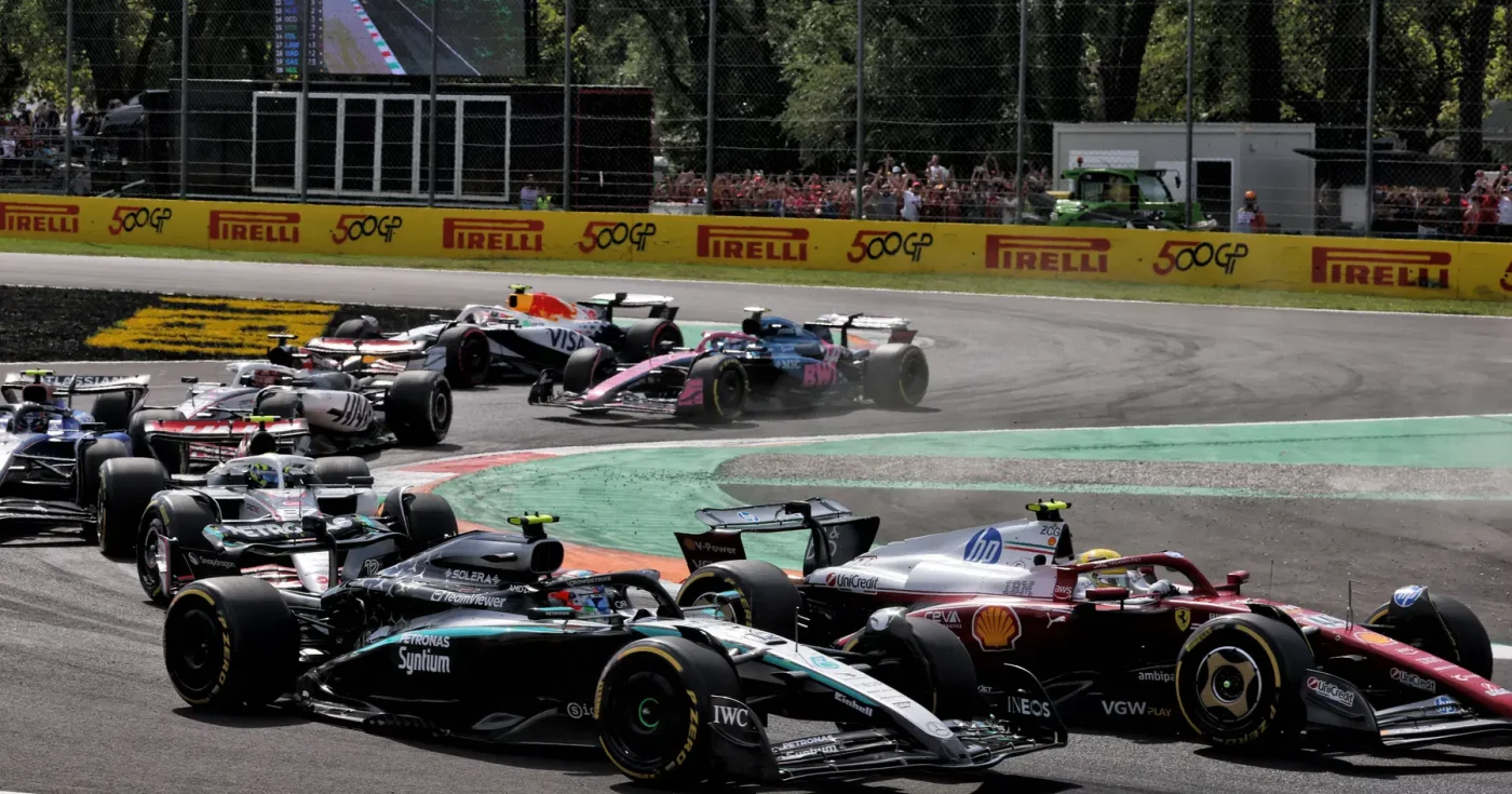 GP Monza: caldo record fino a 34°C e venti variabili cambiano le frenate