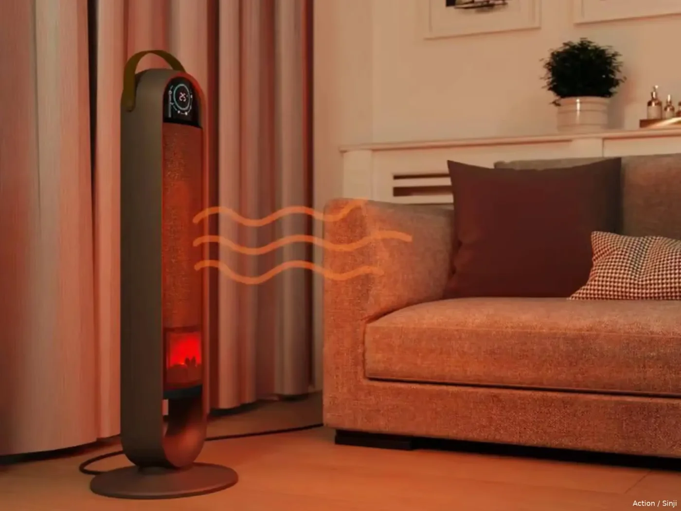 Heater Sinji Action