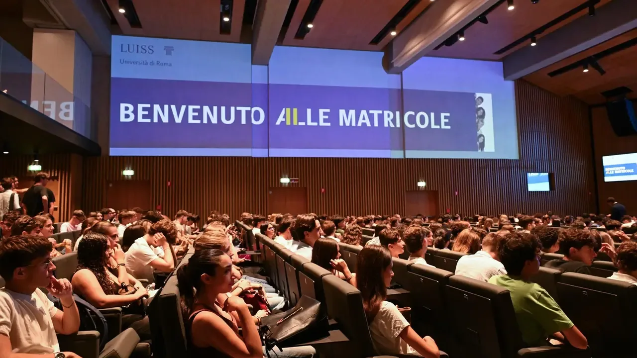 Il Benvenuto alle matricole 2026 alla Luiss (Stefano Meloni)