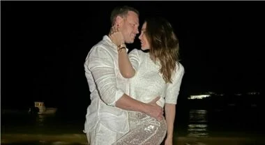 Ilary Blasi e Bastian Muller matrimonio con rito notturno