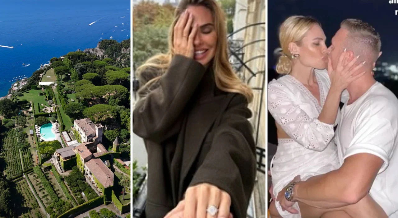 Ilary Blasi e Bastian Müller sposi a Ravello: cerimonia blindata a Villa Cimbrone e ritorno immediato in tv
