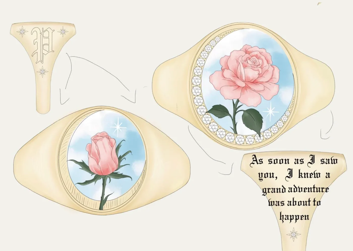 Image may contain Flower Plant Rose Accessories Cushion Home Decor Jewelry Pattern Art and Graphics