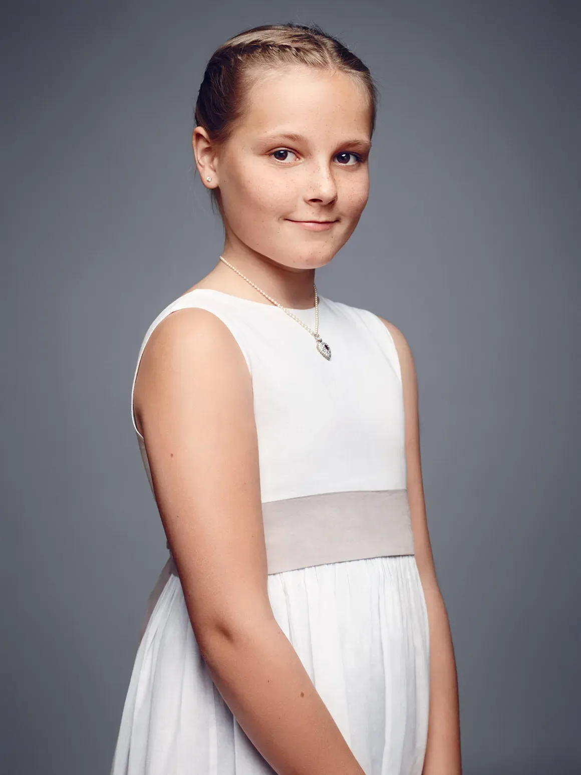Ingrid Alexandra nel ritratto scattato per il suo quinto compleanno.