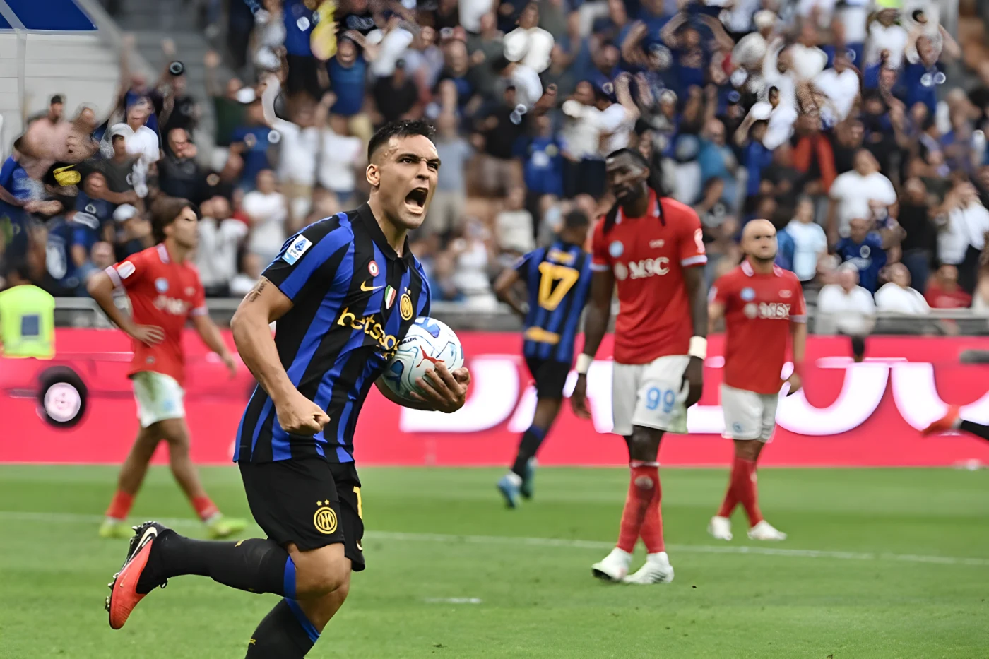 Inter contro Napoli allo stadio San Siro