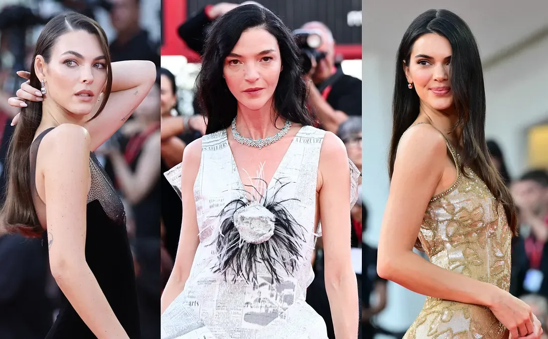 © IPA/IPA/Afp | Venezia 83, le super top star del secondo red carpet: Vittoria Ceretti, Mariacarla Boscono, Kendall Jenner