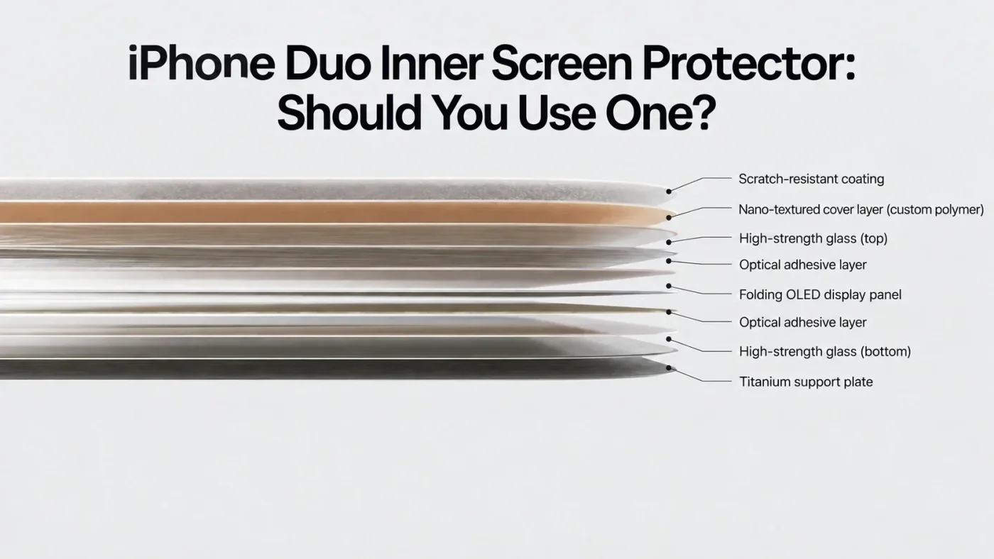iPhone Duo: serve davvero una pellicola protettiva sullo schermo interno pieghevole?