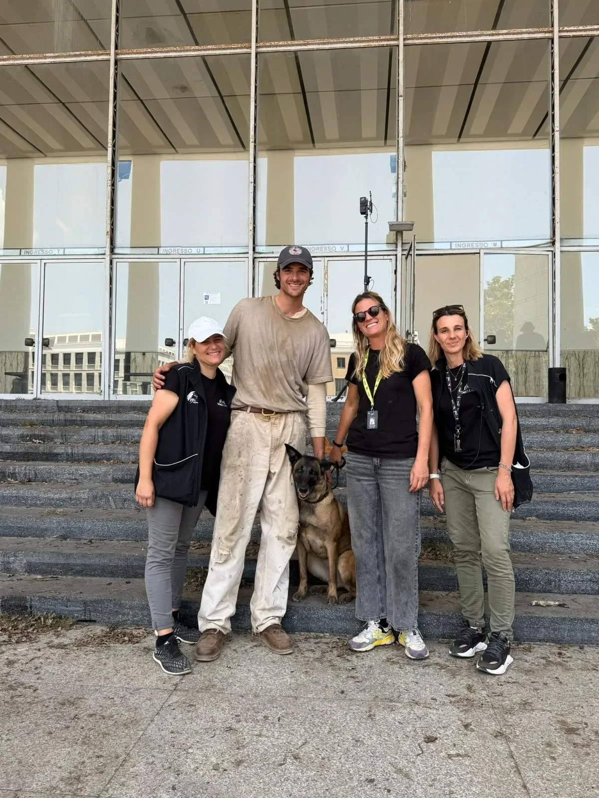 Jacob Elordi Rak Carolina Basile Marta Fabiani e Chiara Dolzani