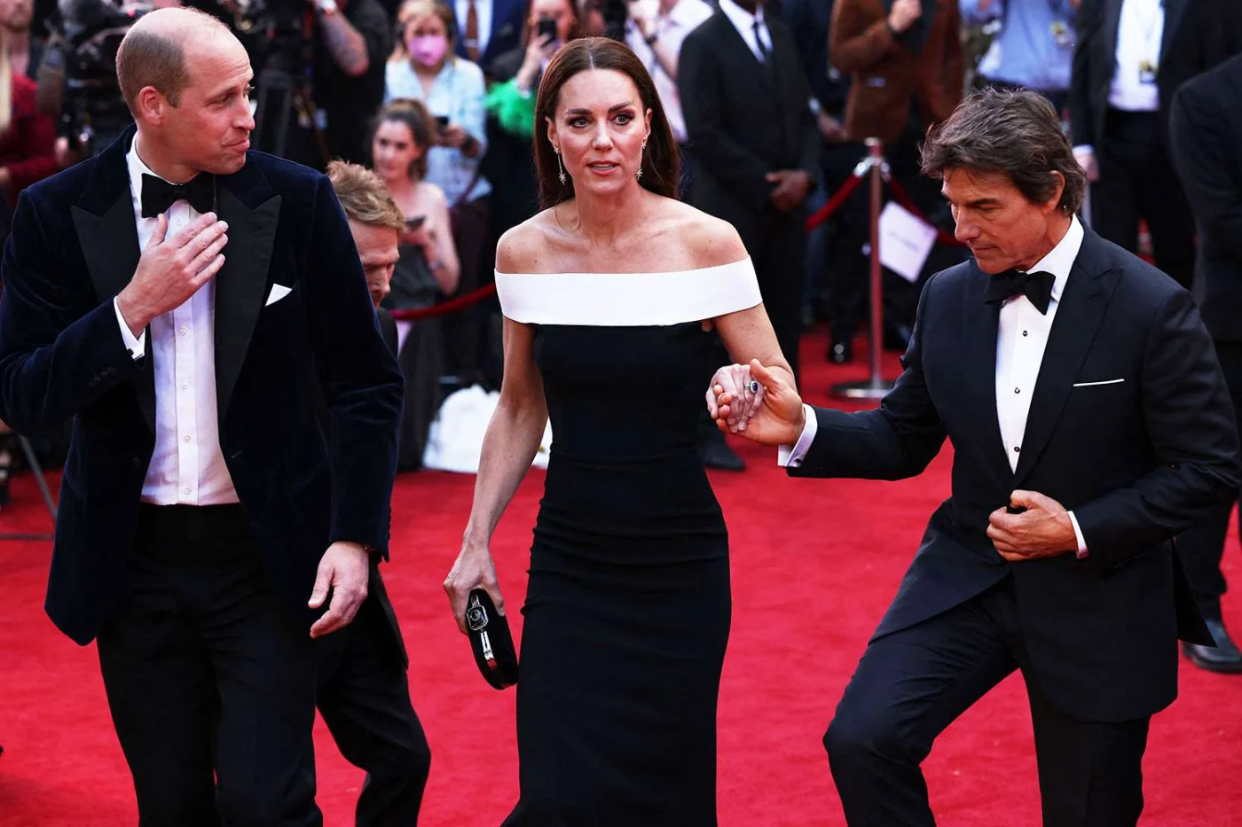Kate Middleton e il Principe William tornano sul red carpet con Tom Cruise per l'anteprima di Digger