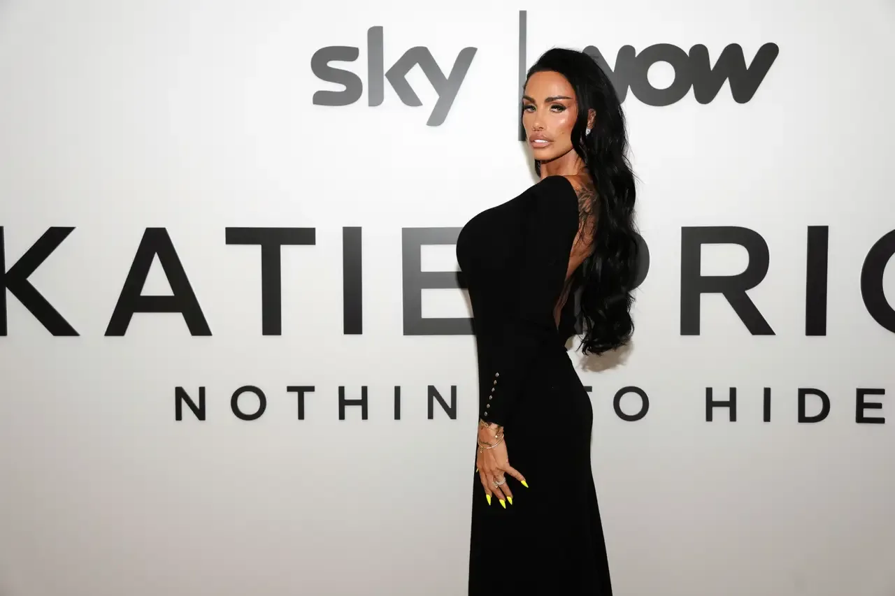 Katie Price attends a special screening for her Sky documentary Katie Price: Nothing to Hide at Bafta in Piccadilly, London
