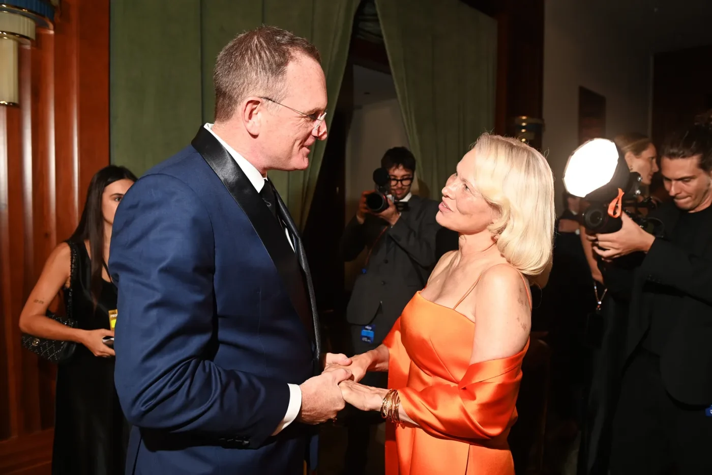 Kyle Clifford CEO di amfAR e Pamela Anderson