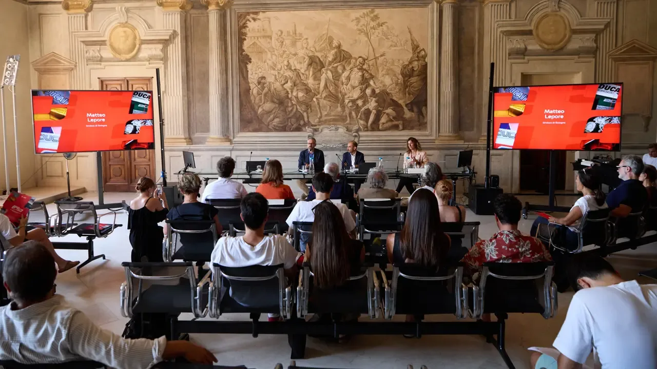 La conferenza stampa relativa alle iniziative per i 100 anni della Ducati (Foto Massimo Gennari / Fotoschicchi)