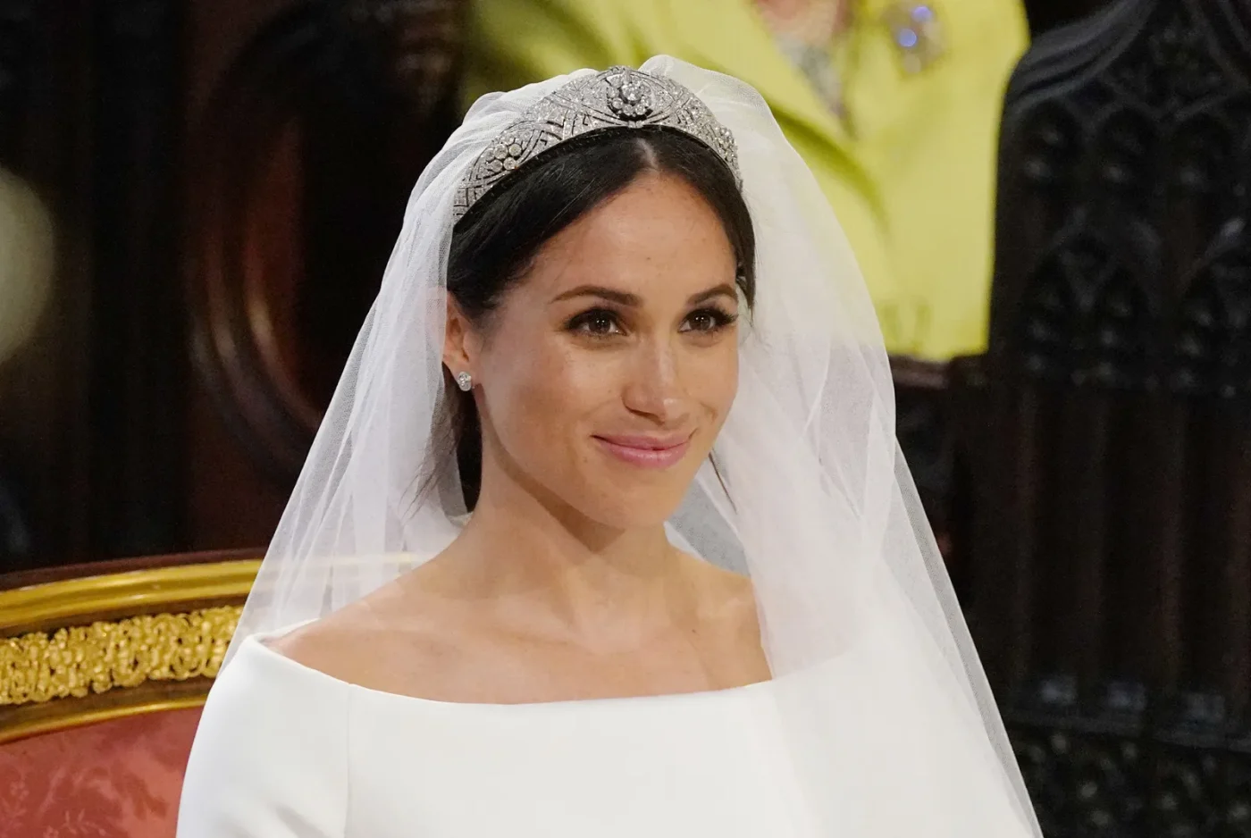 La duchessa di Sussex il giorno delle nozze