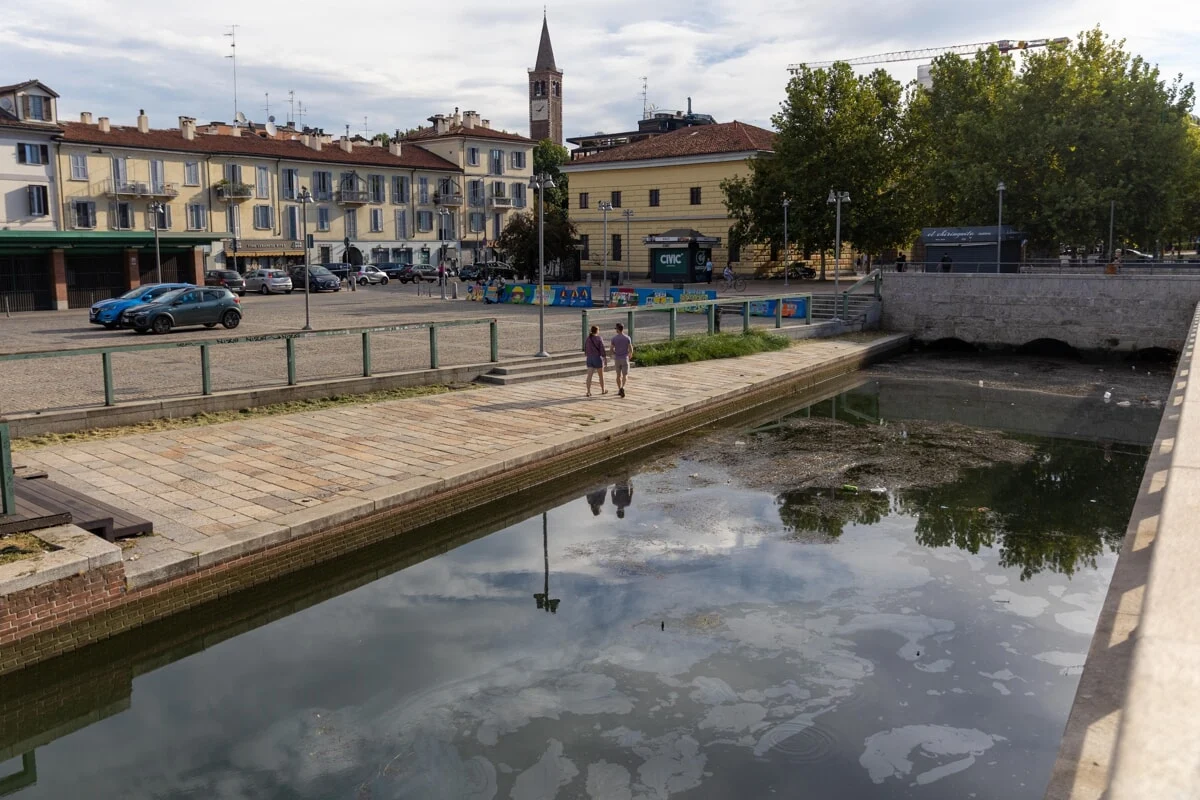 La situazione in Darsena - Foto LaPresse-2