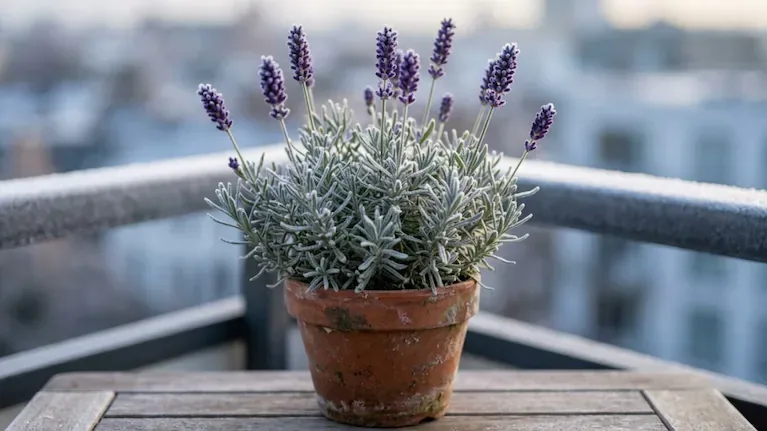 Lavanda in vaso