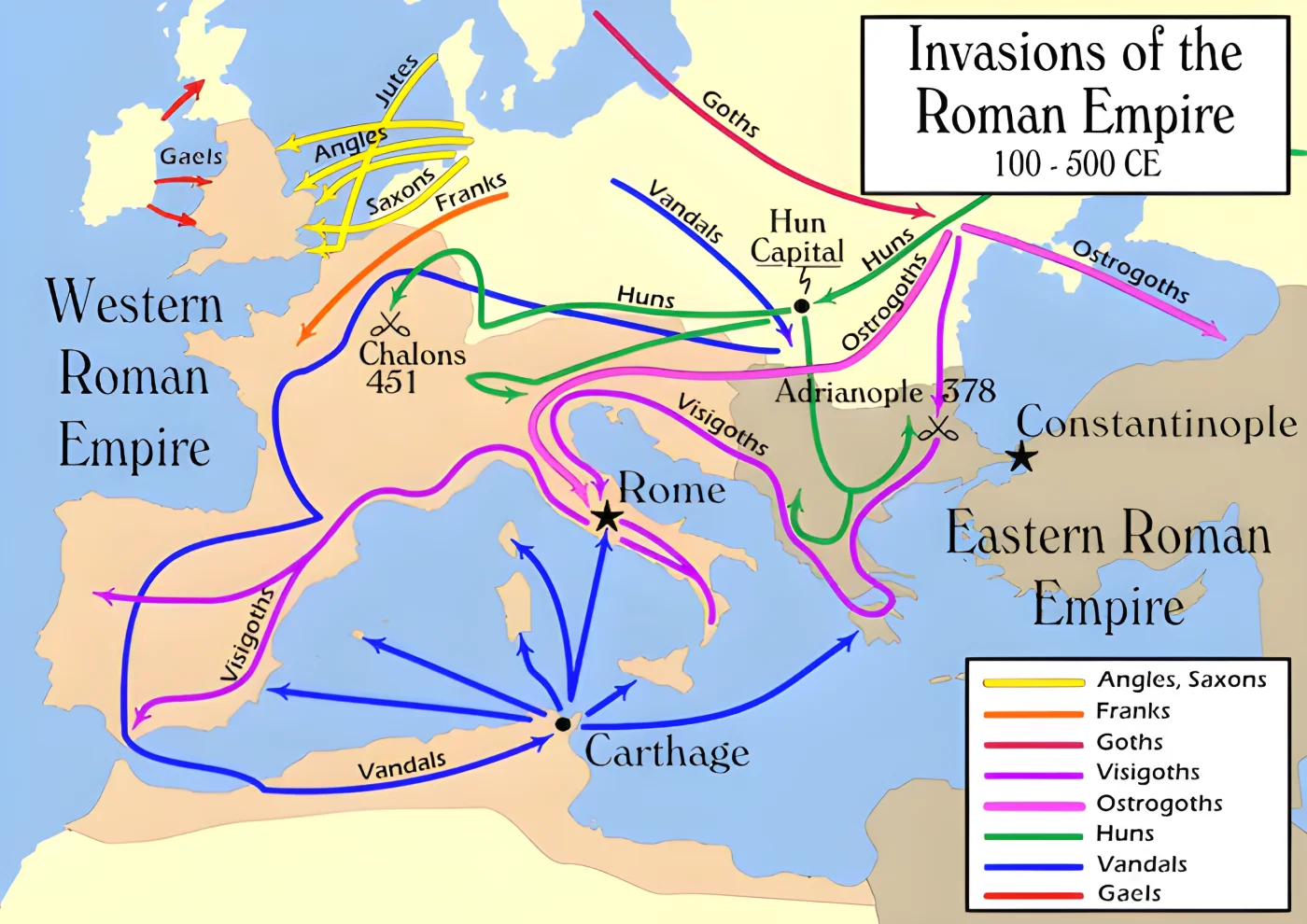 Le invasioni barbariche (Wikimedia Commons)