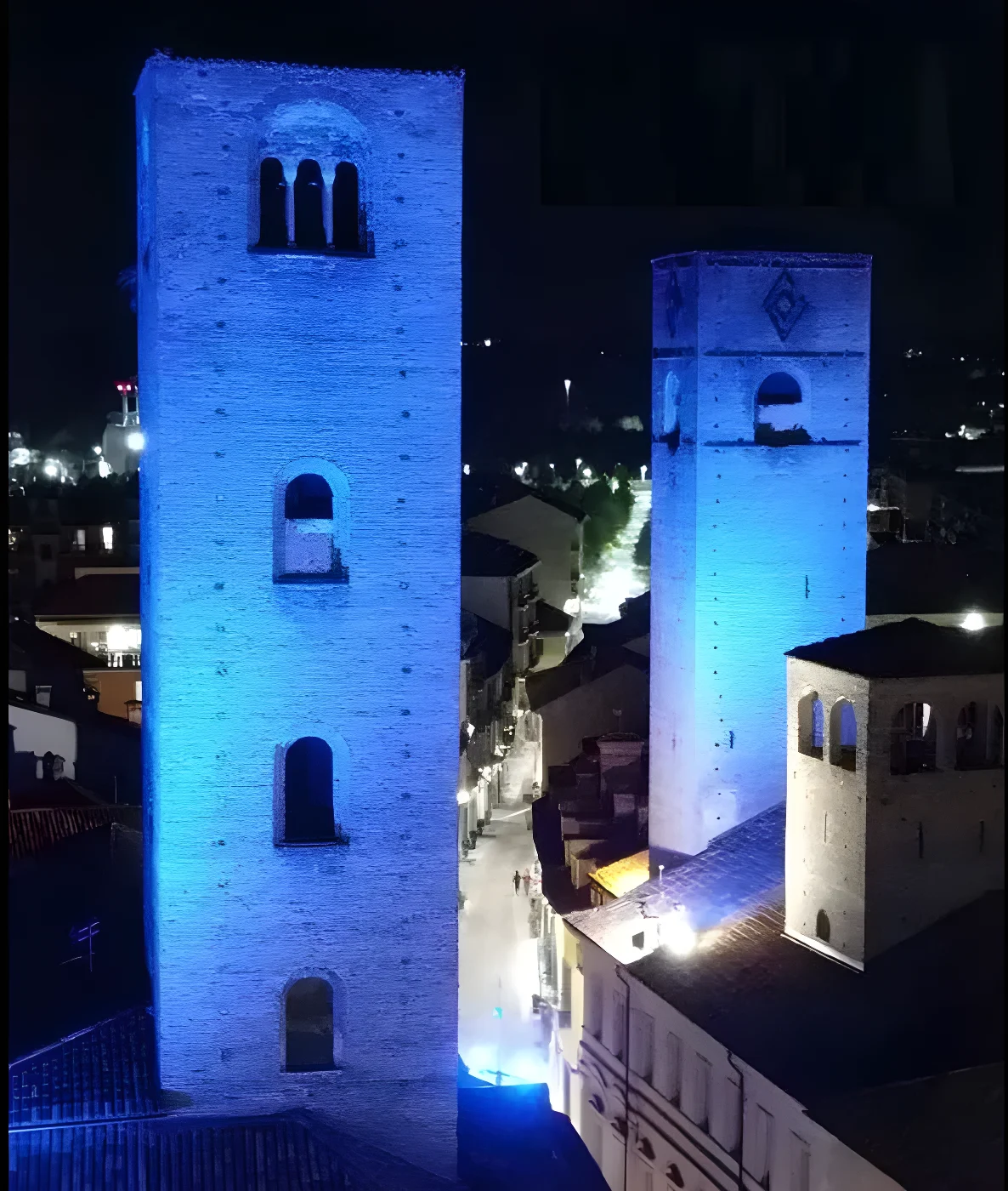 Le Torri di piazza Risorgimento ad Alba