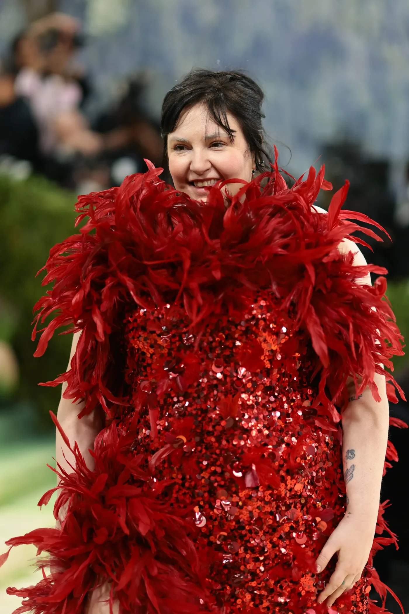 Lena Dunham al Met Gala 2026 il 4 maggio 2026.