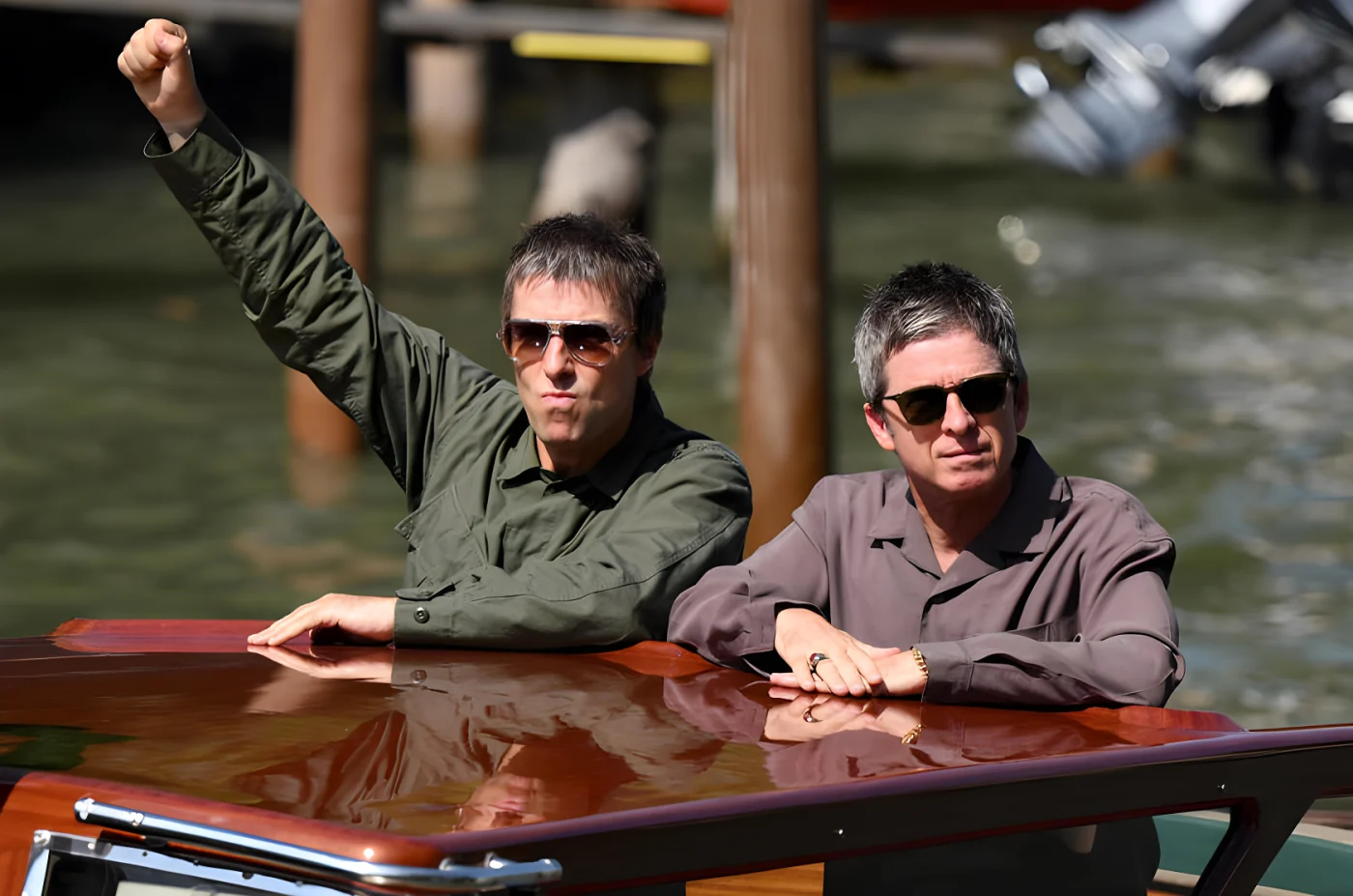 Liam e Noel Gallagher alla Mostra del Cinema di Venezia