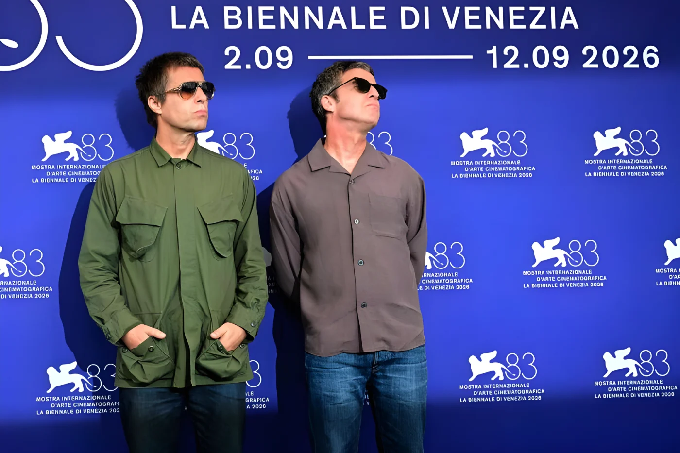 Liam e Noel Gallagher alla Mostra del Cinema di Venezia