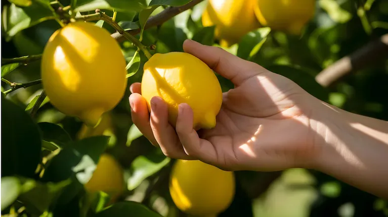 L'ideale è potare il limone dopo la raccolta