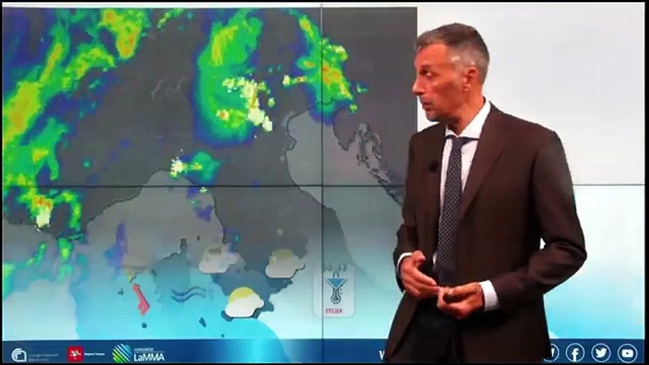 Maltempo in Toscana, è allerta arancione: possibili fenomeni estremi fra pioggia, grandine e vento