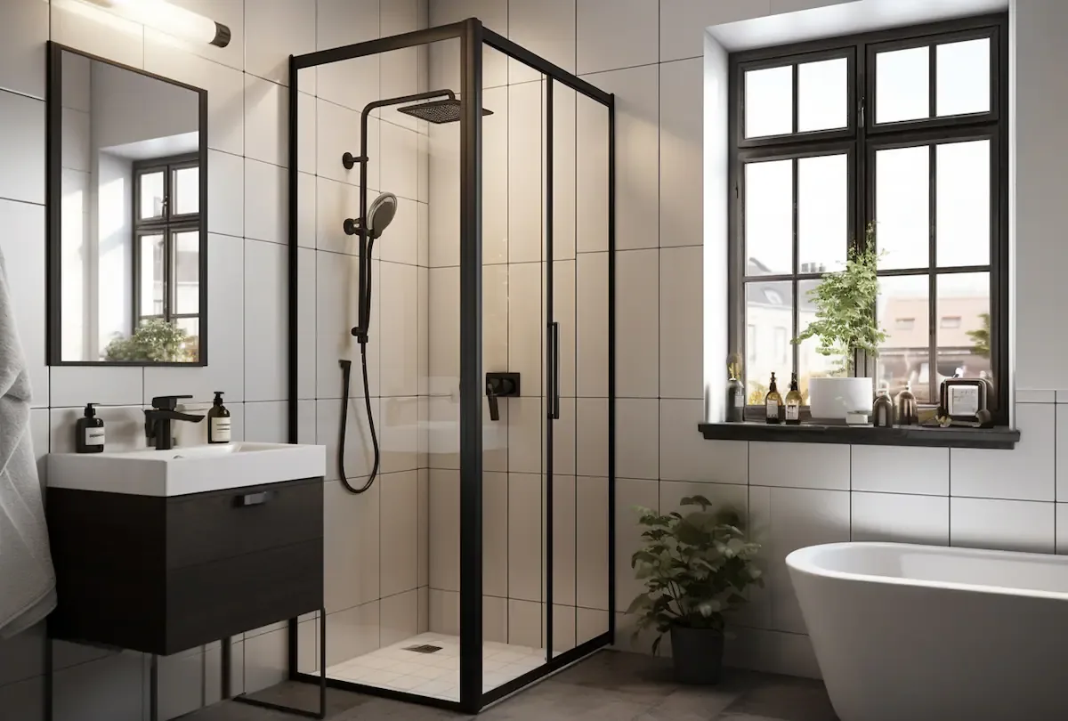 mampara baño