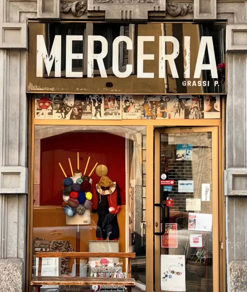 migliori mercerie di milano