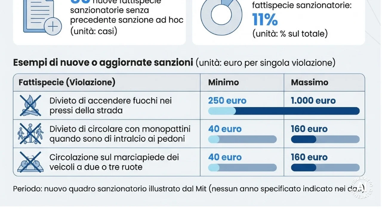 Nuovo Codice della Strada: senza assicurazione multa fino a 1.000 euro, ecco le modifiche su 795 infrazioni